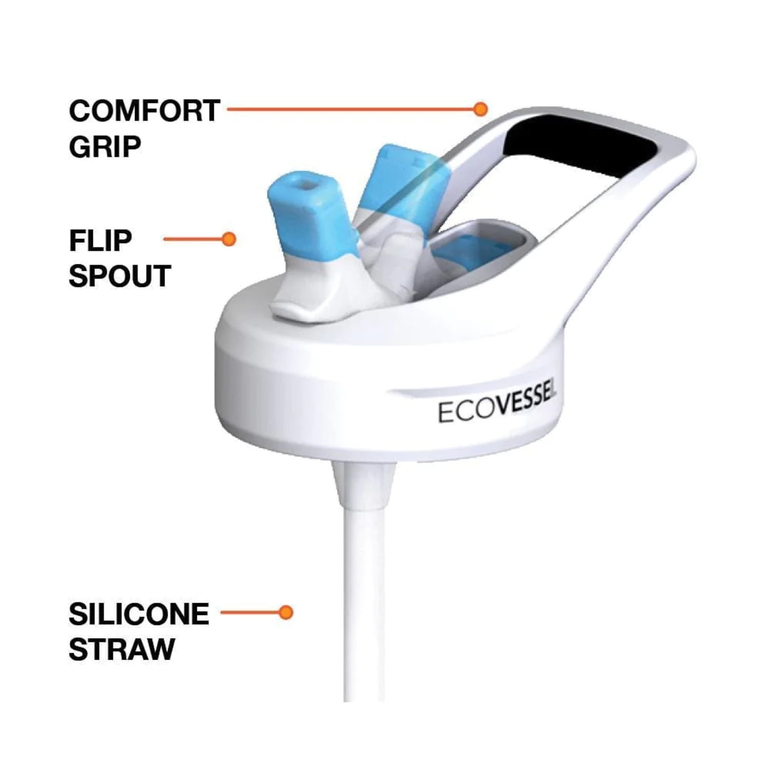 Ecovessel - Botella Inox The Summit 709 Ml Verde.