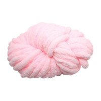 Bothyi - Hilo Grueso De Chenilla, Lavable, Súper Voluminoso, Para Ganchillo, Tejido, Color Rosa Claro
