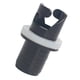 thumbnail image 2 of 1 Pieza Adaptador De Manguera Conector De Válvula Bomba De Pie De Aire Para Bote Inflable Kayak B, 2 of 5