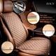 thumbnail image 2 of Cubierta de Asiento IVICY de Lino Sintético Marrón Claro 1 Unidad, 2 of 9