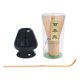 thumbnail image 3 of Juego De Batidores De Té Matcha Batidor De Bambú + Cuchara De Bambú + Soporte Para Batidor De Cerámica Negro, 3 of 5
