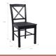 thumbnail image 4 of Pack de 2 Sillas de Madera Simply Negra, 4 of 4