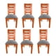 thumbnail image 1 of Pack 6 Sillas Birka Caramelo Tapiz Gris, 1 of 3