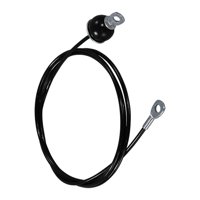 Magideal - Cable De Alimentación De Polea De Fitness, Accesorios De Máquina De Cable De Alimentación De Repuesto, Accesorios De Polea De Cable De Alimentación Ca Fijo 2.5M