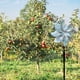 thumbnail image 5 of Paquete de 10 molinos de viento reflectantes para patios y jardines, ahuyentan a pájaros y animales., 5 of 5