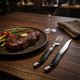 thumbnail image 3 of Set Cubiertos 8 Piezas Asado Acero Negro Wayu 4 Personas, 3 of 9