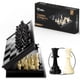 thumbnail image 1 of Juego de ajedrez de viaje con armería de ajedrez magnético con caja de almacenamiento, 1 of 7
