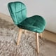 thumbnail image 1 of Pack 4 Sillas Mariposas Velvet Color Verde, 1 of 1
