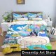thumbnail image 1 of Cartoon Adventure Time Finn N Jake Bedding Set Boys Girls Duvet Cover Pillowcase Bed Kids Adult Fashion, 1 of 5