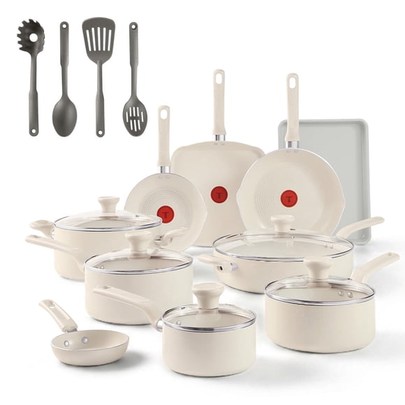 Juego de Ollas T-fal Easy Care 20 piezas Antiadherente de Aluminio