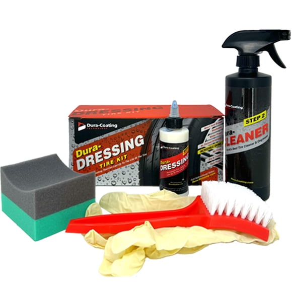 Kit completo para brillo de llantas Tire Dressing de DURA-COATING TECHNOLOGY