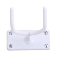 Magideal - Colgador De Montaje En Pared Para Tabla De Planchar/Gancho Para Tabla De Planchar, Ahorro De Espacio, Fácil Instalación, Soporte Para Tabla De Plancha Blanco