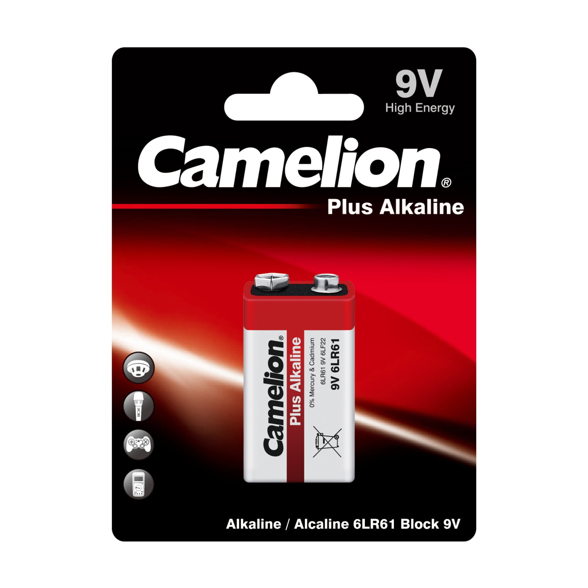 Batería Alcalina Plus 9v - Camelion