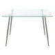 thumbnail image 1 of Mesa Rectangular Vitreo 130x80 (Cromada) | Vidrio Templado | Nórdico, 1 of 6