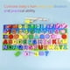 thumbnail image 1 of Tabla Madera Abaco Encaje Pesca Letras Numeros 6 En 1, 1 of 3