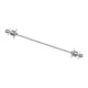 thumbnail image 1 of Alfiler De Corbata Con Barra Para Cuello De Camisa Para Hombre, 70 Mm, Cobre Formal Para Negocios, Plata, 1 of 5