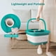 thumbnail image 4 of Spa para pies HOSPAN plegable con calor, burbujas y luz roja FS01A, 4 of 7