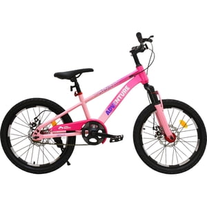 Little Monkey - Bicicleta Infantil Niños Rodada 20 Cuadro Acero Frenos Disco Color Rosa Tamaño Del Cuadro M