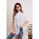 thumbnail image 2 of Blusa Mujer Lino Algodón Premium Liviana manga Larga Cuello Mao 8055, 2 of 3