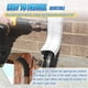thumbnail image 3 of 4 paquete amortiguador de ruido de canaleta - silenciador de goteo de canaleta de lluvia silenciador portátil insertar silenciador de goteo ajustable - 3.5in * 11.8in, 3 of 3