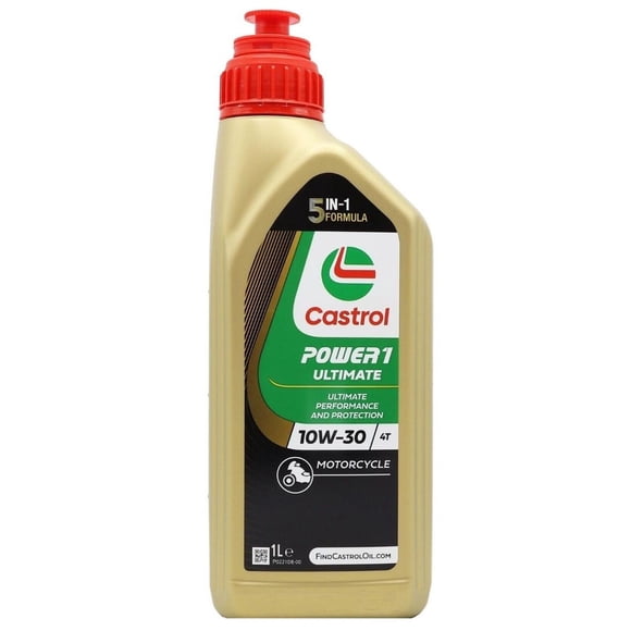 Aceite Moto 10w30 Power1 Ultimate 4t Castrol 1lt Sintético