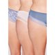 thumbnail image 1 of Tripack Pantaleta Microfibra Azul Marino Talla XXL, 1 of 3