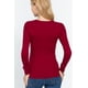thumbnail image 3 of Top Térmico Largo con Cuello en V y Tapeta, 3 of 5