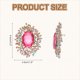 thumbnail image 2 of Broche de Cristal y Piedras de Imitación Vintage Uxcell para Mujeres, Broches de Solapa de Flor de 2.5 Pulgadas de Aleación y Cristal Cúbico para Bufandas, Vestidos, Sombreros, Trajes, Bodas, Rosa, 2 of 6
