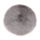 thumbnail image 2 of Cojín De Asiento De Piel Sintética Cojín De Piel De Oveja Artificial Gris 33cm, 2 of 3