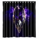 thumbnail image 1 of Cortina de ducha de los Baltimore Ravens, juego de cortina de baño con ganchos, tamaño 60 x 72 pulgadas, 1 of 3