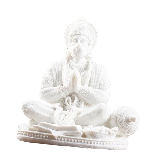 Estatua de Hanuman de resina, adorno de colección, escritorio indio del Sudeste Asiático, novedad, estante, gabinete, personaje, decoración artística,