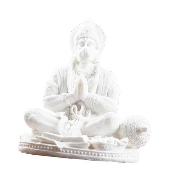 Estatua de Hanuman de resina, adorno de colección, escritorio indio del Sudeste Asiático, novedad, estante, gabinete, personaje, decoración artística,
