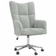 thumbnail image 4 of Silla Relax Casafoyer en Terciopelo Gris Claro con Altura Ajustable, 4 of 5