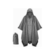 thumbnail image 2 of Poncho impermeable sin olor suave, capa impermeable 213x142cm gris, 2 of 3