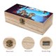 thumbnail image 3 of Nutria Caja Organizadora de Madera Rústica - Caja Decorativa Multifuncional para Escritorio, Hogar, Oficina, Joyas y Manualidades, 3 of 6