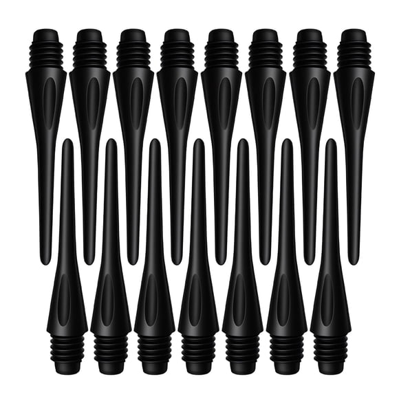 Puntas de Dardos Wolftop 2BA Rosca Paquete de 150 Nylon Negro
