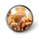 thumbnail image 1 of Insignia Redonda Desmarcar El Arca y el Cerdo Hormiguero 2.8 cm, 1 of 6