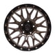thumbnail image 2 of SETX4 LLANTAS 17x8,5 5X130 Et20 WOLF MBrnz-LMB-CR, 2 of 3