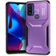thumbnail image 1 of Funda Resistente para Motorola Moto G Power 2022 con Tapa Deslizante y Protección Militar Morado, 1 of 6