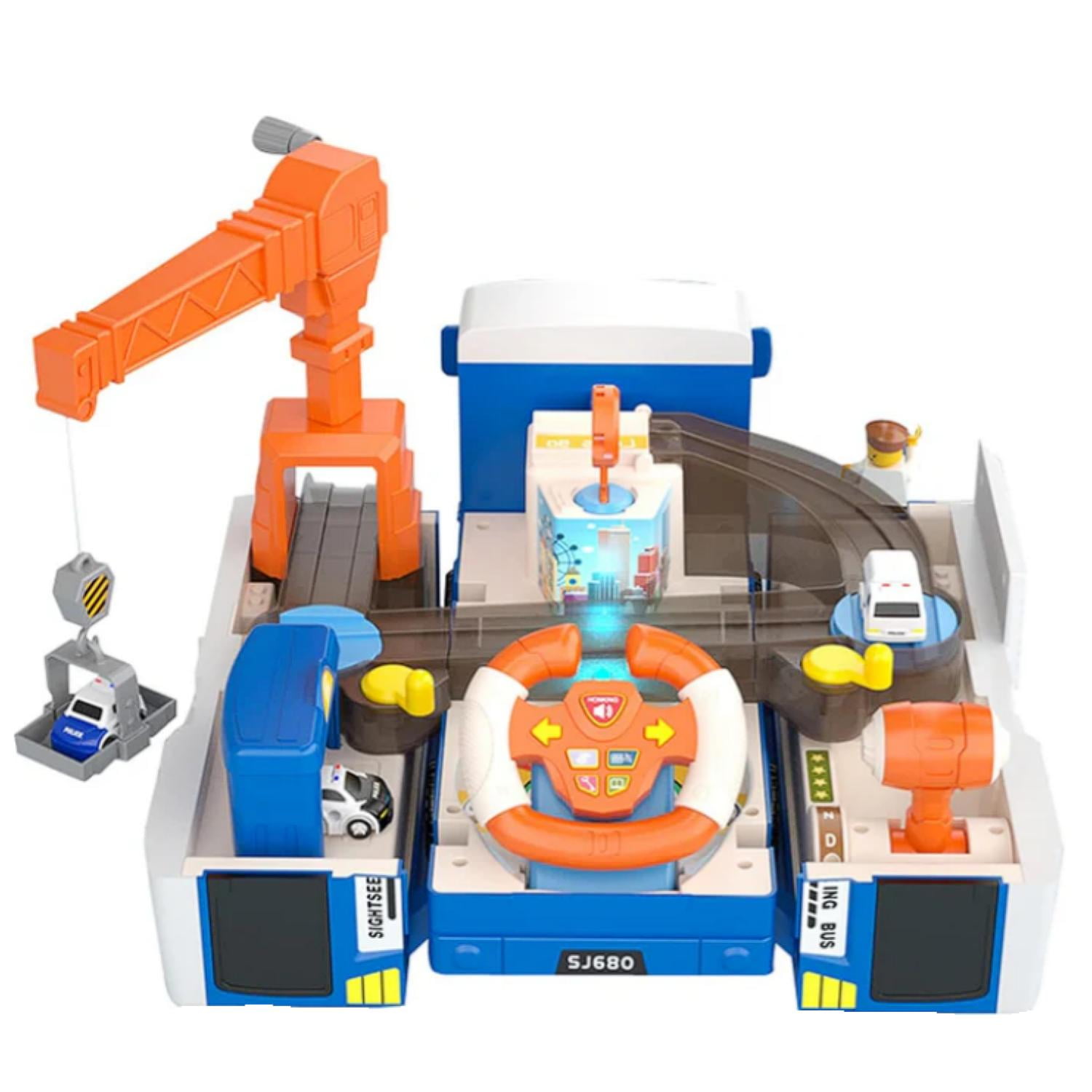 Genérico - Juguete Didactico Simulacion De Volante Y Autobus Infantil