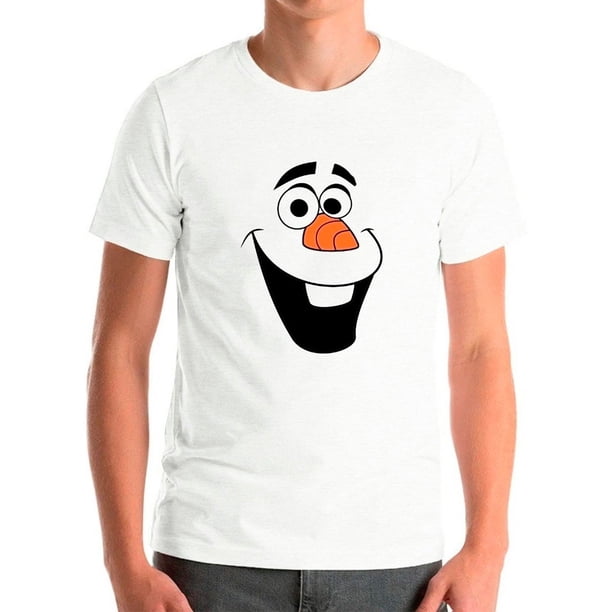 Polera Muñeco De Nieve Face Snowman Navidad Adultoniño