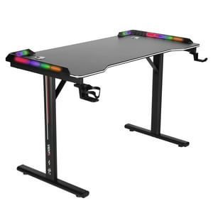 Vidita - Escritorio Gamer T-Rgb 120Cm Mesa Gamer Con Luces Profesional