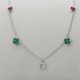 thumbnail image 2 of Collar Lucky Charms Plata 925 Trébol Chinita Suerte Nordvik Plateado, 2 of 3