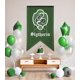 thumbnail image 3 of Banner Conquest Journals, escudo de Harry Potter Slytherin, 75 x 125 cm, 3 of 5