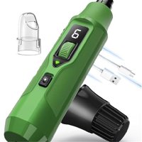 Xusx111 - Heavy Duty, Whisper Silent Nail Trimmer Para Perros, Molienda De Uñas Para Mascotas De 7 Velocidades Con Operación Ligera De Una Sola Mano (Verde)