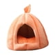 thumbnail image 3 of Cueva Cama Para Mascotas Tienda Para Perros Antideslizante Gatos Casa Cálida Para Cachorros Pequeños Y Medianos Naranja 35x35x35cm, 3 of 5