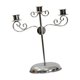 thumbnail image 3 of Portavelas Portavelas Portavelas 3 Brazos Candelabro Para Decoración Del Hogar Adorno Argent, 3 of 5