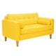 thumbnail image 2 of Sofa Retro 2C Felpa 01 Amarillo, 2 of 6