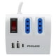 thumbnail image 2 of Zapatilla Alargador Extension De Escritorio USB C Blanco, 2 of 4