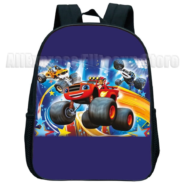 Blaze and the Monster Machines Backpack Children Toddler Kindergarten Bookbags Kawaii Boys Girls Kids Cartoon School Bags